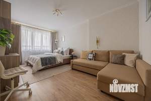 1-к квартира, посуточно, 43м2, 1/1 этаж