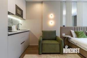 1-к квартира, посуточно, 26м2, 1/1 этаж