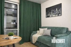 Студия квартира, посуточно, 34м2, 3/17 этаж