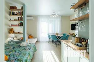 1-к квартира, посуточно, 32м2, 1/1 этаж