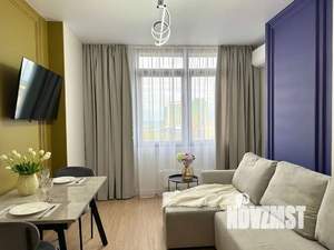 1-к квартира, посуточно, 40м2, 12/22 этаж