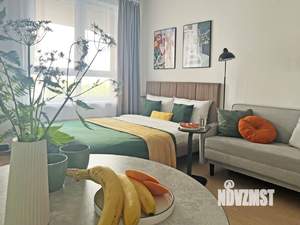 Студия квартира, посуточно, 25м2, 4/19 этаж