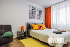1-к квартира, посуточно, 43м2, 1/1 этаж