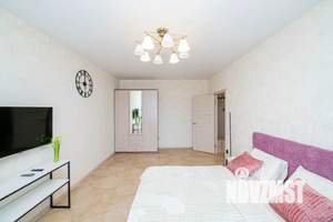 1-к квартира, посуточно, 48м2, 14/19 этаж