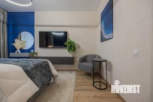 1-к квартира, посуточно, 41м2, 1/25 этаж