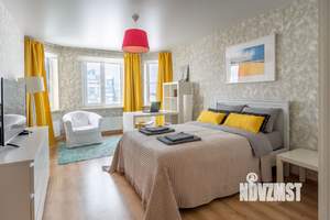 1-к квартира, посуточно, 46м2, 1/1 этаж