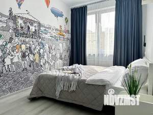 1-к квартира, посуточно, 40м2, 1/1 этаж