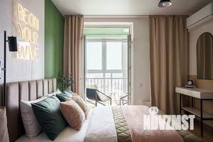 Студия квартира, посуточно, 25м2, 11/19 этаж