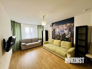 1-к квартира, посуточно, 43м2, 8/16 этаж