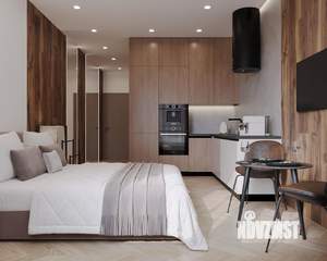 1-к квартира, посуточно, 24м2, 1/1 этаж