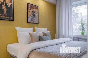 1-к квартира, посуточно, 46м2, 1/1 этаж