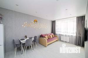 1-к квартира, посуточно, 40м2, 1/1 этаж