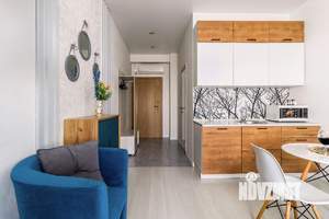 1-к квартира, посуточно, 24м2, 1/1 этаж