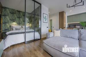 Студия квартира, посуточно, 42м2, 16/27 этаж