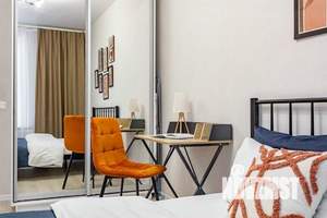 1-к квартира, посуточно, 46м2, 1/1 этаж