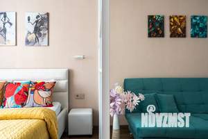 Студия квартира, посуточно, 41м2, 11/19 этаж