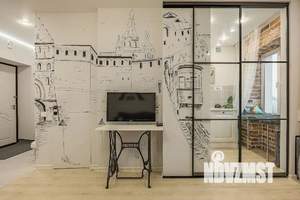 2-к квартира, посуточно, 47м2, 1/1 этаж