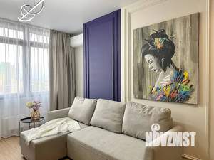 1-к квартира, посуточно, 40м2, 12/22 этаж