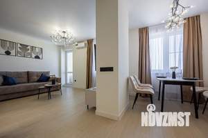 1-к квартира, посуточно, 44м2, 16/25 этаж