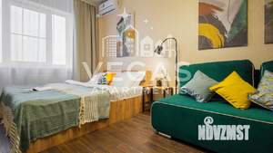 1-к квартира, посуточно, 45м2, 1/1 этаж