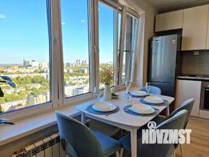 1-к квартира, посуточно, 42м2, 25/25 этаж