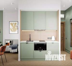 1-к квартира, посуточно, 21м2, 1/1 этаж