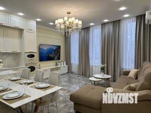 1-к квартира, посуточно, 82м2, 9/17 этаж