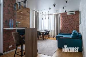 1-к квартира, посуточно, 44м2, 1/1 этаж