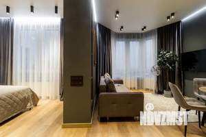 1-к квартира, посуточно, 44м2, 9/19 этаж