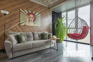 1-к квартира, посуточно, 44м2, 8/22 этаж