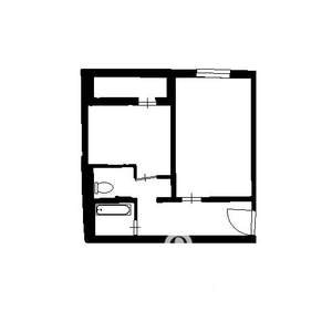 1-к квартира, на длительный срок, 42м2, 2/11 этаж