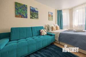 Студия квартира, на длительный срок, 25м2, 2/14 этаж