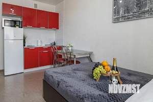 Студия квартира, посуточно, 24м2, 6/17 этаж