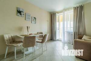 1-к квартира, посуточно, 44м2, 1/1 этаж