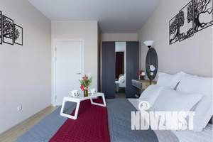 1-к квартира, посуточно, 42м2, 11/20 этаж