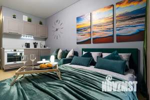 Студия квартира, посуточно, 25м2, 16/19 этаж