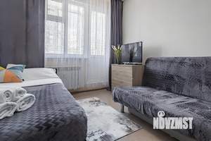 Студия квартира, посуточно, 24м2, 6/17 этаж