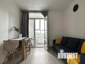 1-к квартира, посуточно, 36м2, 9/21 этаж