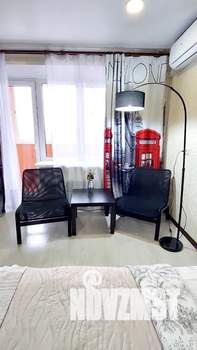 1-к квартира, посуточно, 41м2, 9/12 этаж