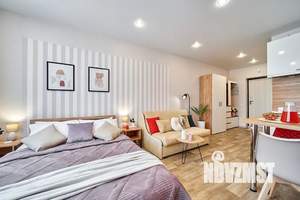 Студия квартира, посуточно, 30м2, 4/17 этаж