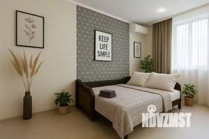 1-к квартира, посуточно, 38м2, 1/1 этаж