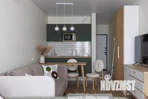 1-к квартира, посуточно, 27м2, 1/1 этаж