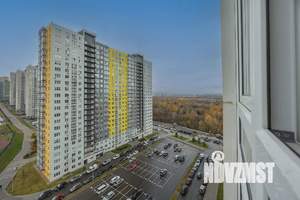 1-к квартира, посуточно, 40м2, 13/17 этаж