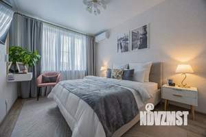 1-к квартира, посуточно, 42м2, 2/25 этаж