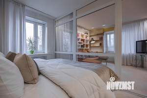 Студия квартира, посуточно, 44м2, 3/9 этаж