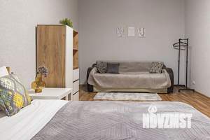 1-к квартира, посуточно, 45м2, 12/17 этаж