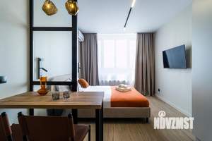 1-к квартира, посуточно, 24м2, 1/1 этаж