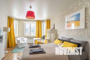 1-к квартира, посуточно, 46м2, 1/1 этаж