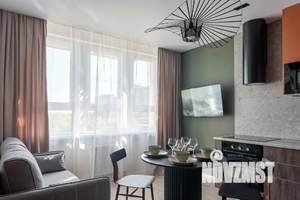 1-к квартира, посуточно, 45м2, 1/1 этаж