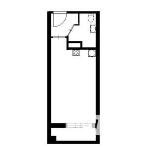 1-к квартира, на длительный срок, 37м2, 1/6 этаж